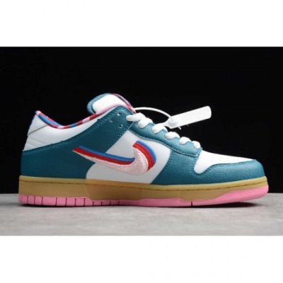 Nike Sb Dunk Low Beyaz / Koyu Yeşil / Kırmızı Kaykay Ayakkabı Türkiye - RD6XHVJB